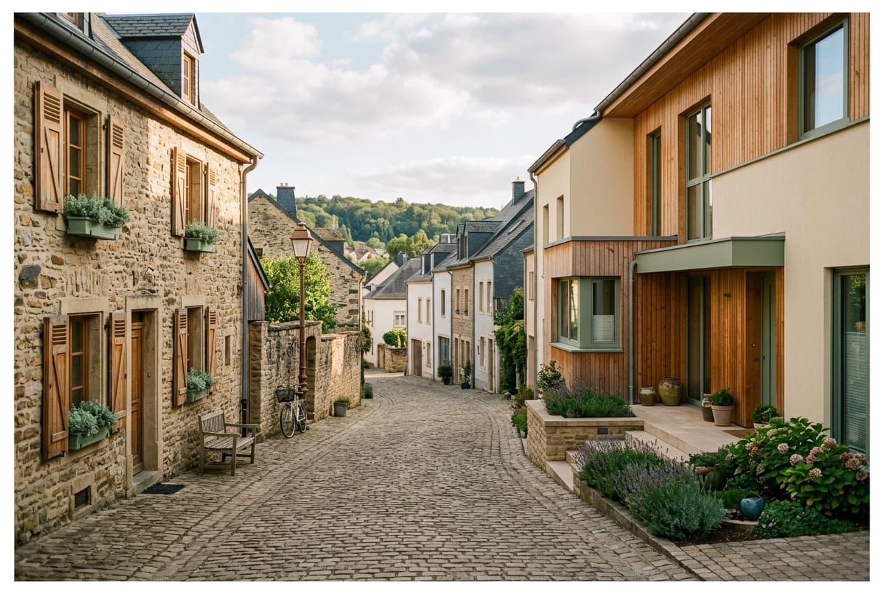 Differdange, Luxembourg — quartier résidentiel