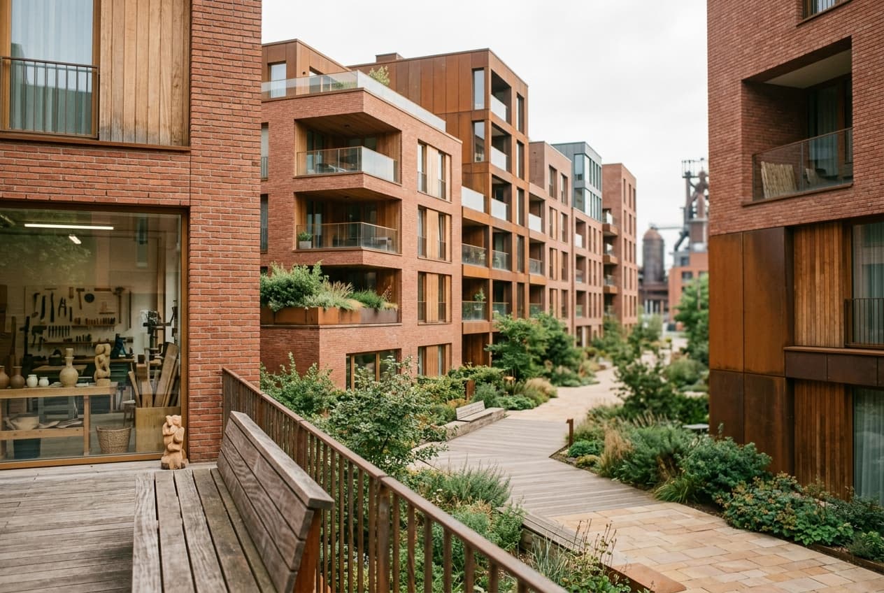 Esch-sur-Alzette Belval — quartier résidentiel